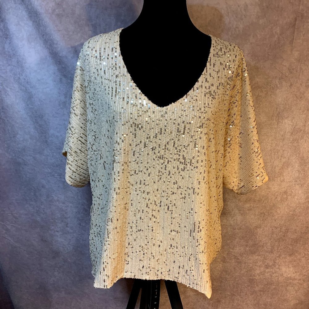 By Together Sequined Top